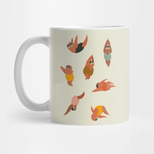 Sloth Swimmer Mug